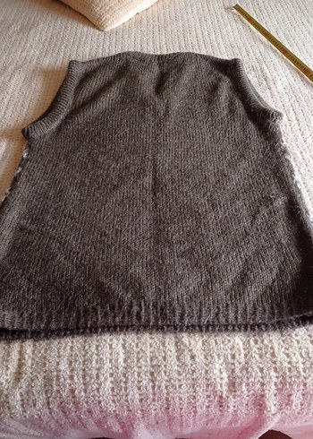 Erkek  Bohem V Yaka Örgü Süveter - Görsel 6