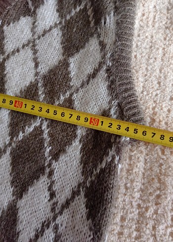 Erkek  Bohem V Yaka Örgü Süveter - Görsel 4