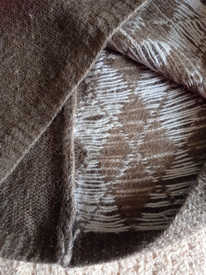 Erkek  Bohem V Yaka Örgü Süveter - Görsel 5