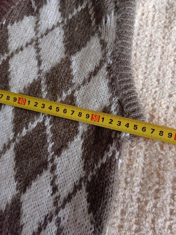 Erkek  Bohem V Yaka Örgü Süveter - Görsel 4