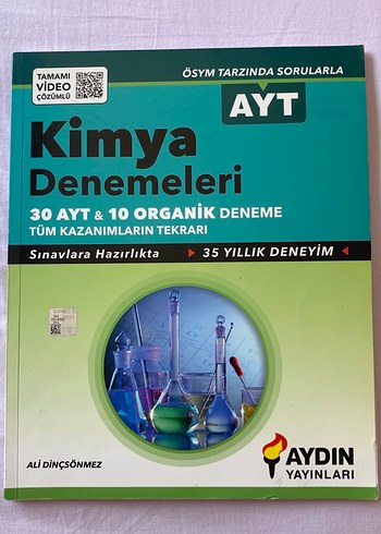 Aydın yayınları ayt kimya deneme
