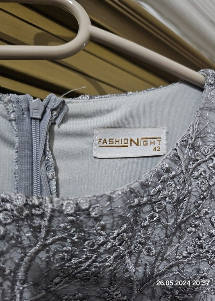 Tesettür abiye elbise - Görsel 5