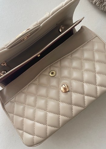  Beden beyaz Renk Flap bag maxi A+++