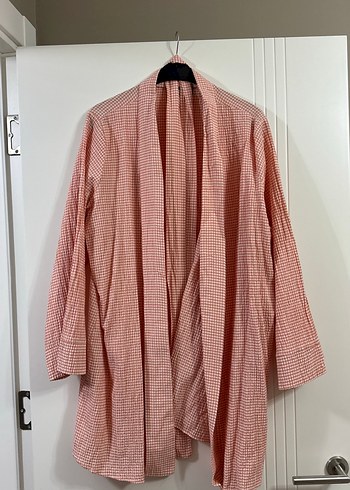 42 Beden Pembe Normcore kimono