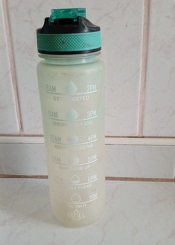 Diğer Bebek İçin Beyaz Şeffaf Su Şişesi