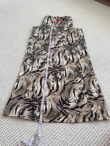 Mango leopar elbise