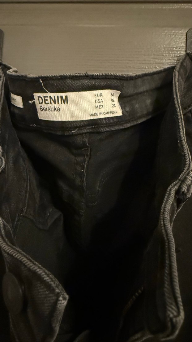 Kadın Siyah Skinny Jean - Görsel 3