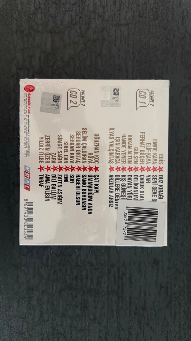 Yıldız Tilbe Şarkıları Koleksiyon CD - Görsel 2