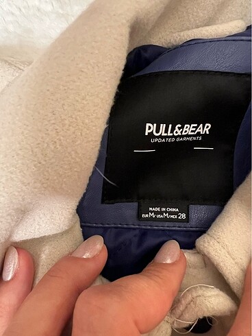 m Beden Pull& bear ceket