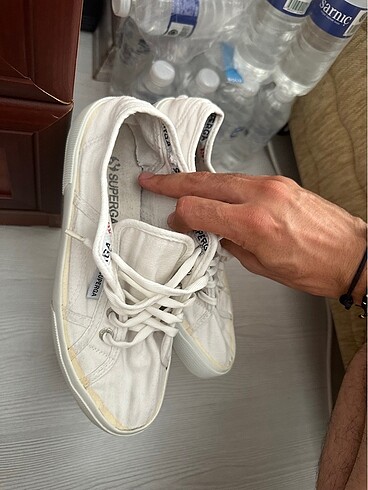 Beden Superga beyaz 42 no 41 giyende olur
