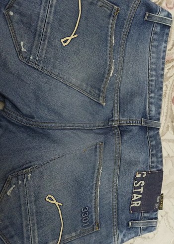 orjinal g-star az kullanılmış kot pantolon - Görsel 9