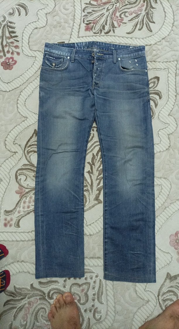 orjinal g-star az kullanılmış kot pantolon - Görsel 2