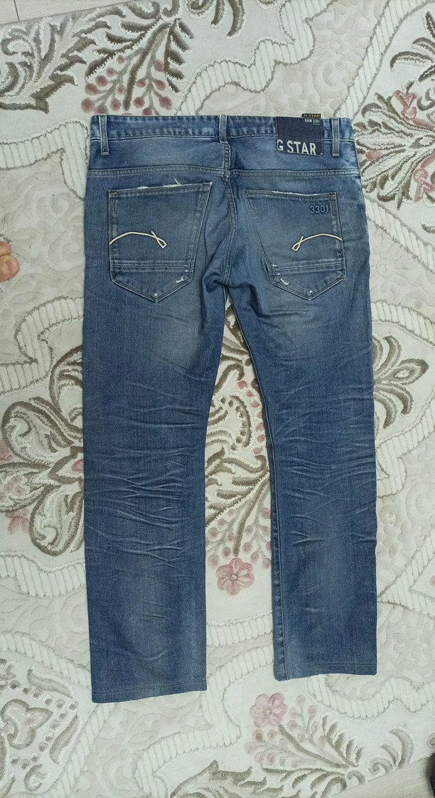 orjinal g-star az kullanılmış kot pantolon - Görsel 3