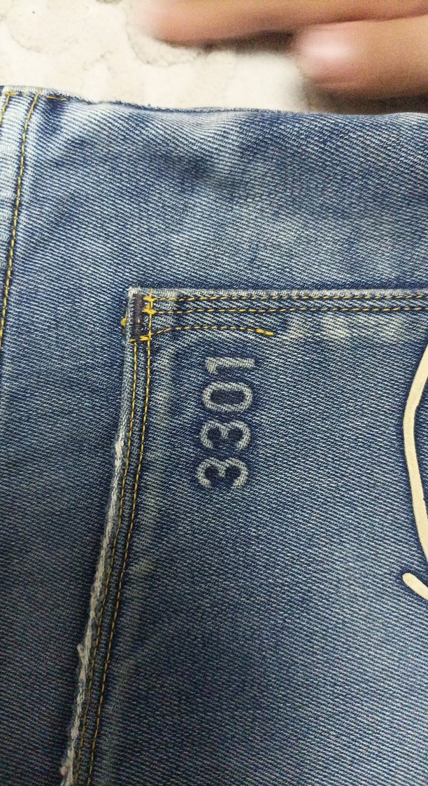 orjinal g-star az kullanılmış kot pantolon - Görsel 5