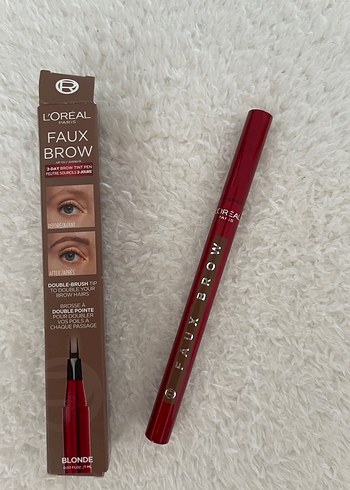 L'Oréal Faux Brow Kaş Kalemi - Koyu Kahverengi