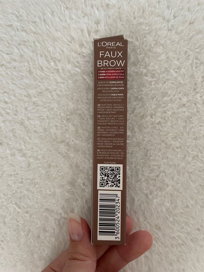 L'Oréal Faux Brow Kaş Kalemi - Koyu Kahverengi - Görsel 4