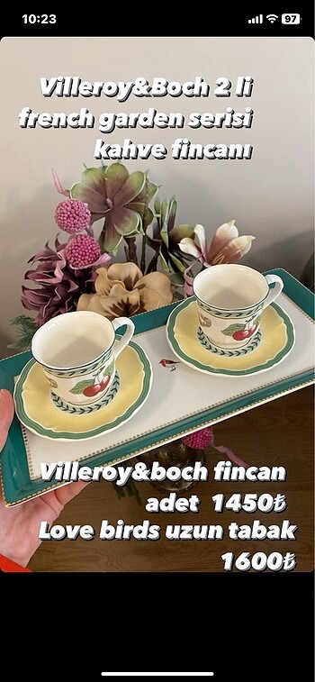Villeroy & Boch kahve fincanı