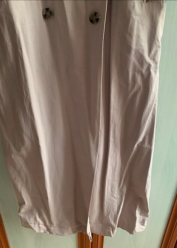 Bej Midi Kadın #Trençkot - Görsel 6