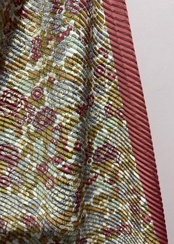 Bordo Bohem Tarzı Kadın Fular - Görsel 7