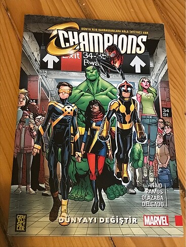 Champions Marvel çizgi roman