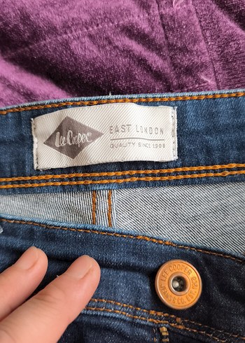 erkek köyü kot pantolon Jean lee Cooper orjinaldir - Görsel 5