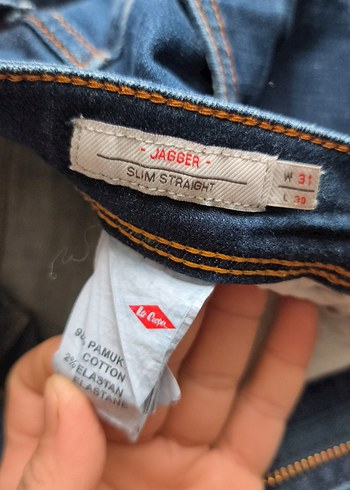 erkek köyü kot pantolon Jean lee Cooper orjinaldir - Görsel 4