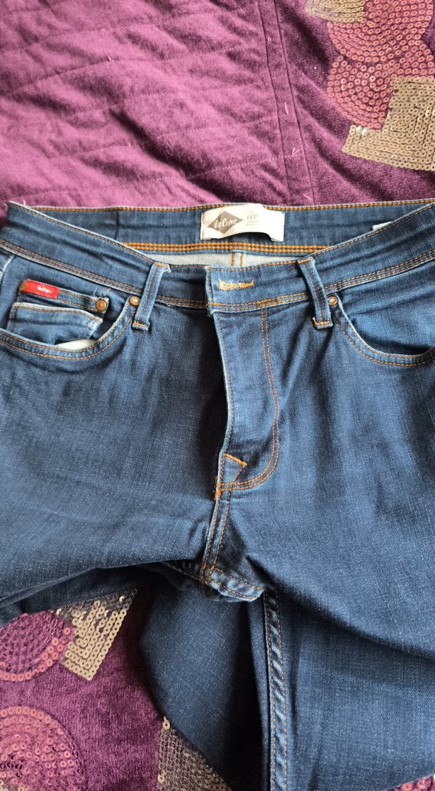 erkek köyü kot pantolon Jean lee Cooper orjinaldir - Görsel 3