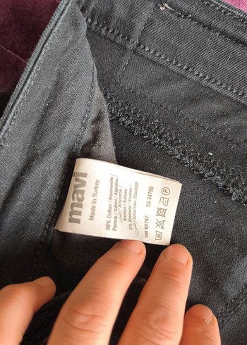 Siyah erkek keten pantolon - Görsel 7