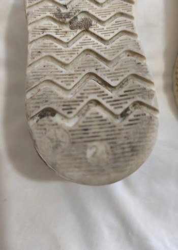 Kız Çocuk Parlak Beyaz Tokalı Babet - Görsel 3