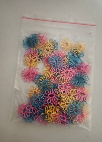 Renkli Tie-Dye Elastik Çocuk Saç Tokaları - Görsel 6