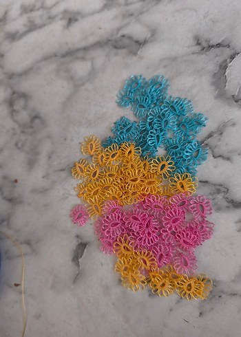 Renkli Tie-Dye Elastik Çocuk Saç Tokaları - Görsel 8