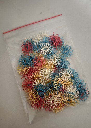 Renkli Tie-Dye Elastik Çocuk Saç Tokaları - Görsel 5