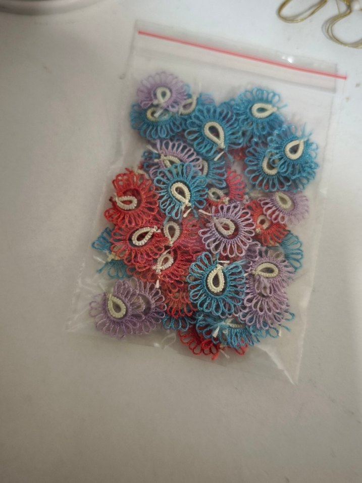 Renkli Tie-Dye Elastik Çocuk Saç Tokaları - Görsel 3