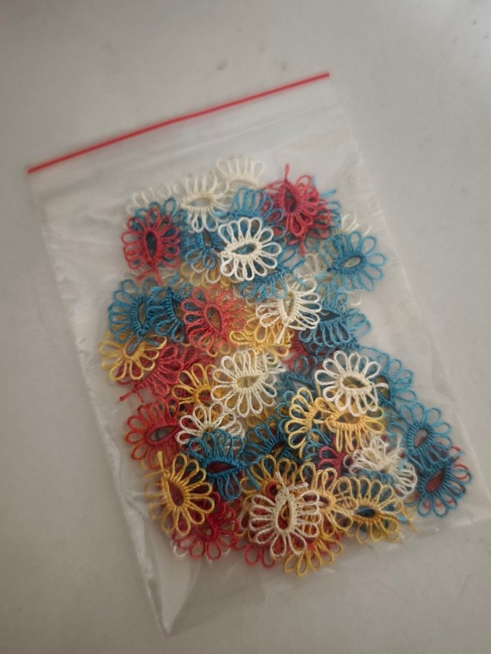 Renkli Tie-Dye Elastik Çocuk Saç Tokaları - Görsel 5