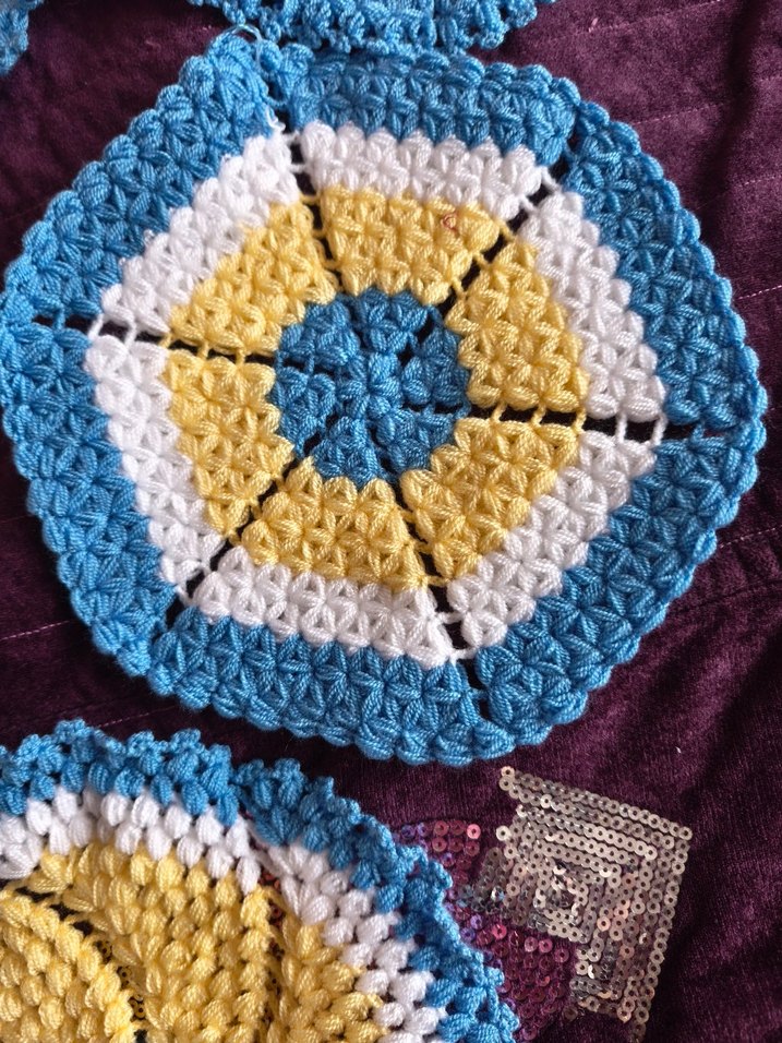 El Örgüsü Bohem Renkli nazar boncuklu lifler - Görsel 3