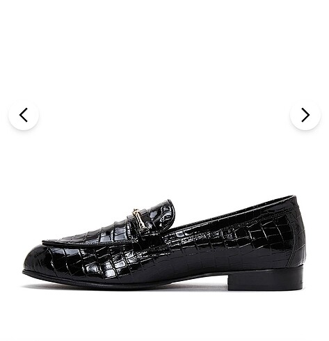 Derimod Derimod Croco Timsah Oxford Loafer Tokalı