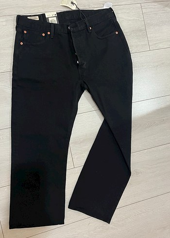 Levis 501 Siyah W 36 L 30 Orjinal