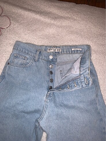 Wide leg yüksek bel jean