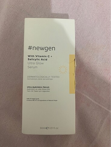 C vitamini serum