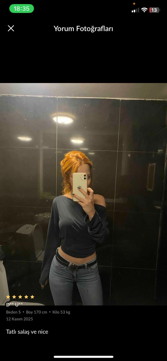 antrasit kayik yaka bluz - Görsel 2