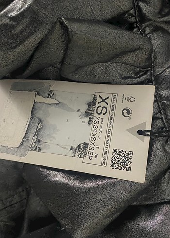 Parlak Siyah Deri Straplez Mini Elbise - Görsel 3