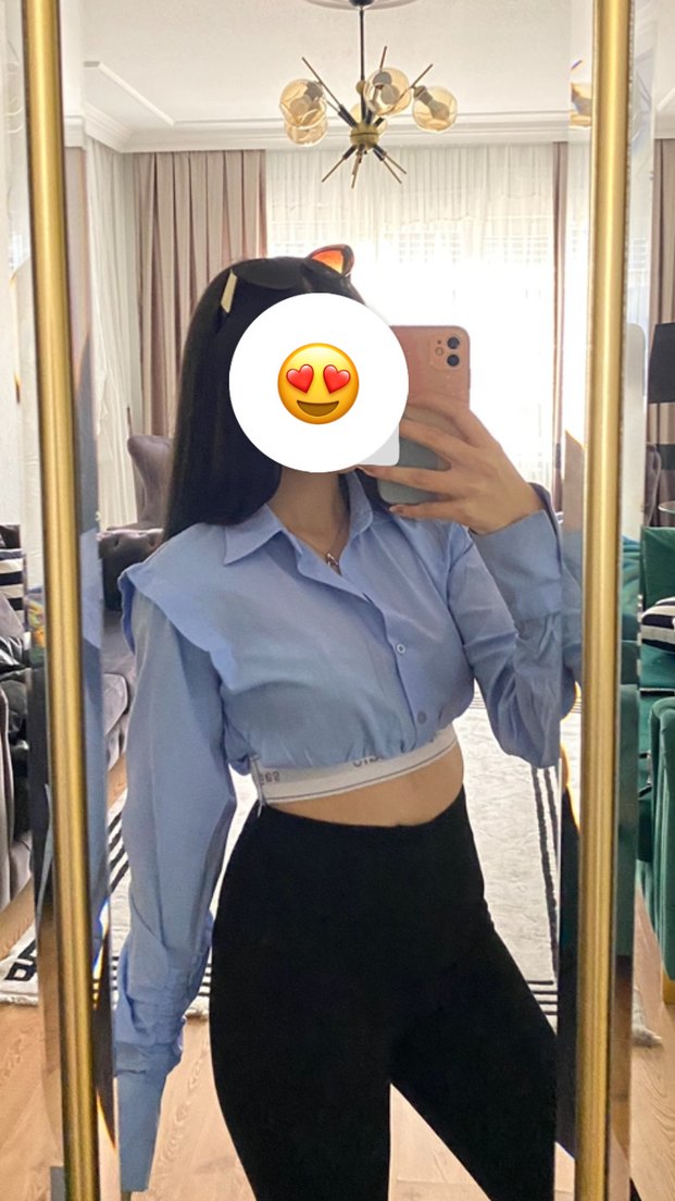 sagaza mavi gomlek - Görsel 4