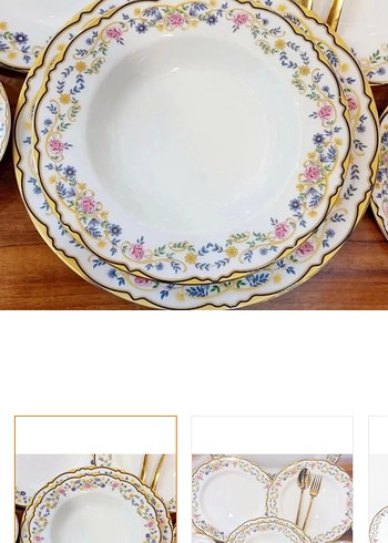 Zuccara Maison 6 Kişilik 28 Parça Porselen Yemek Takımı - Görsel 6