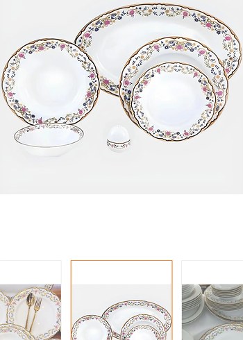 Zuccara Maison 6 Kişilik 28 Parça Porselen Yemek Takımı - Görsel 4