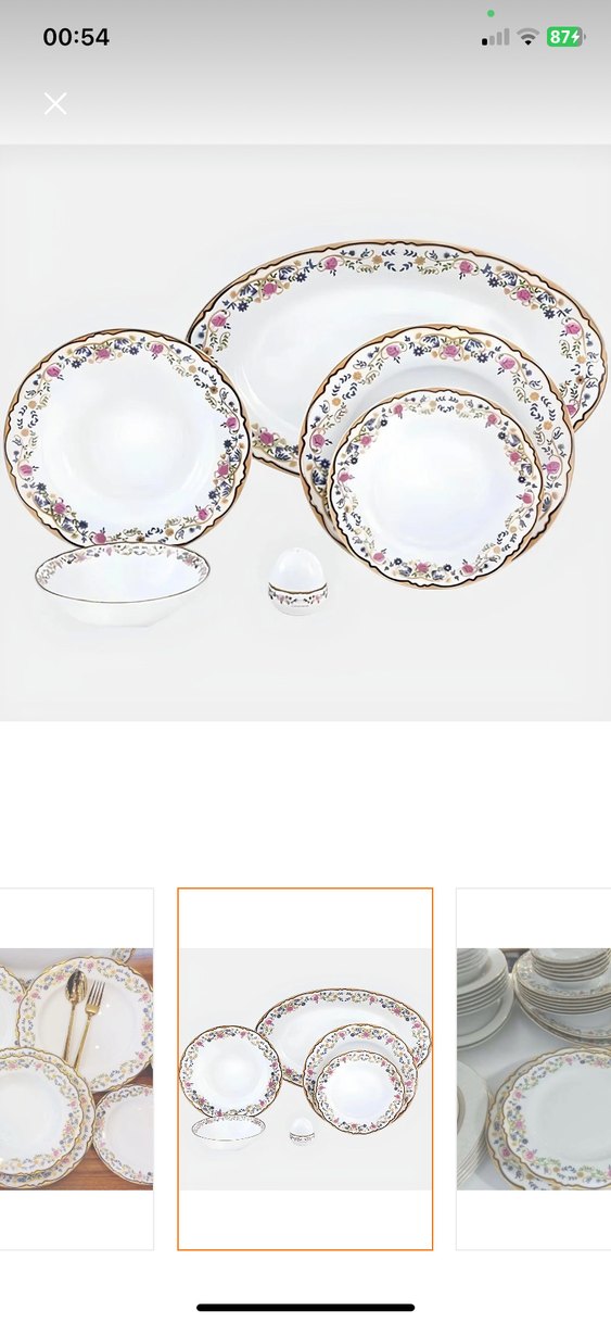 Zuccara Maison 6 Kişilik 28 Parça Porselen Yemek Takımı - Görsel 4