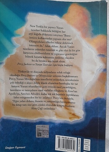  Beden Percy Jackson ve Yunan tanrıları