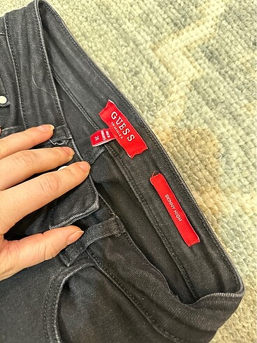 34 Beden siyah Renk Guess siyah skinny jean