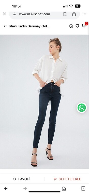 Mavi Jeans Mavi serenay jean