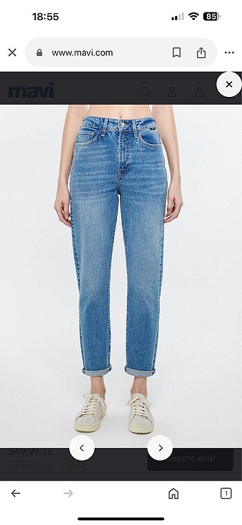 Mavi mom jean