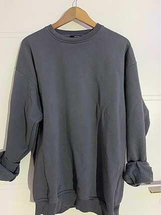 H&M kalın sweat oversize